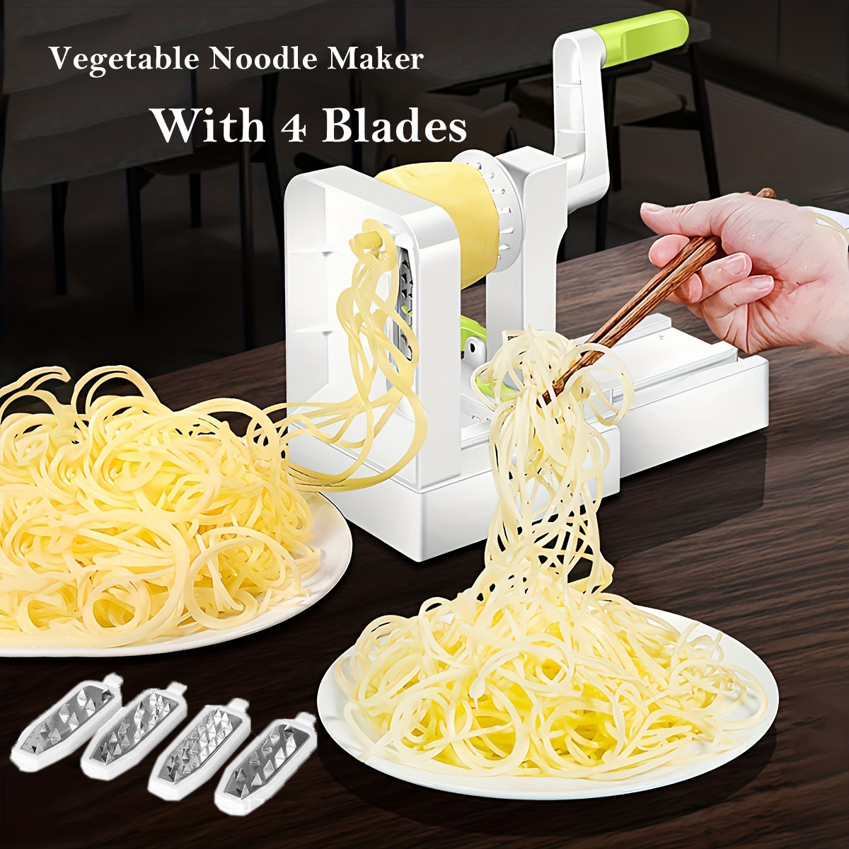 Spiralizer Vegetable Noodle - Терка для овощей, спиральная слайсер, вихревая