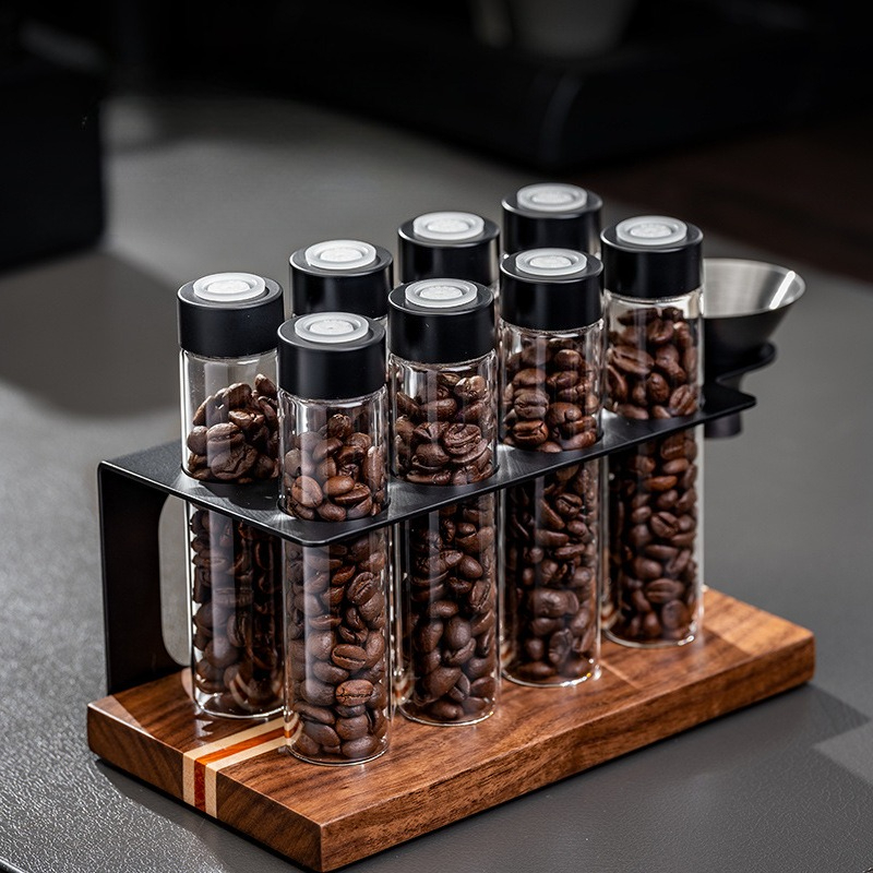 Kitchen Gadgets Organizer - Стеклянные банки для хранения кофейных зерен