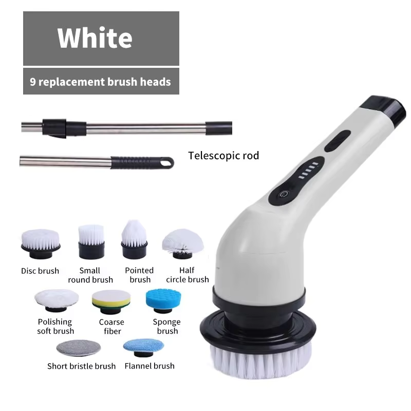 Kitchen Gadgets Electric - Электрическая щетка для уборки 9-в-1, электрический