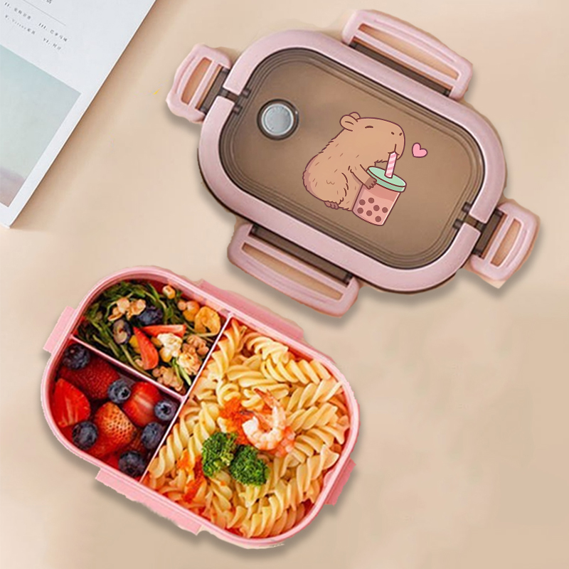 Kitchen Gadgets Organizer - Капибара Бенто Ланч-бокс Аниме Животные с