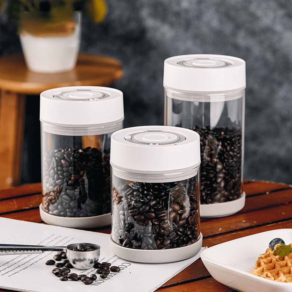 Kitchen Gadgets Organizer - Кухонная влагостойкая стеклянная банка для кофейных