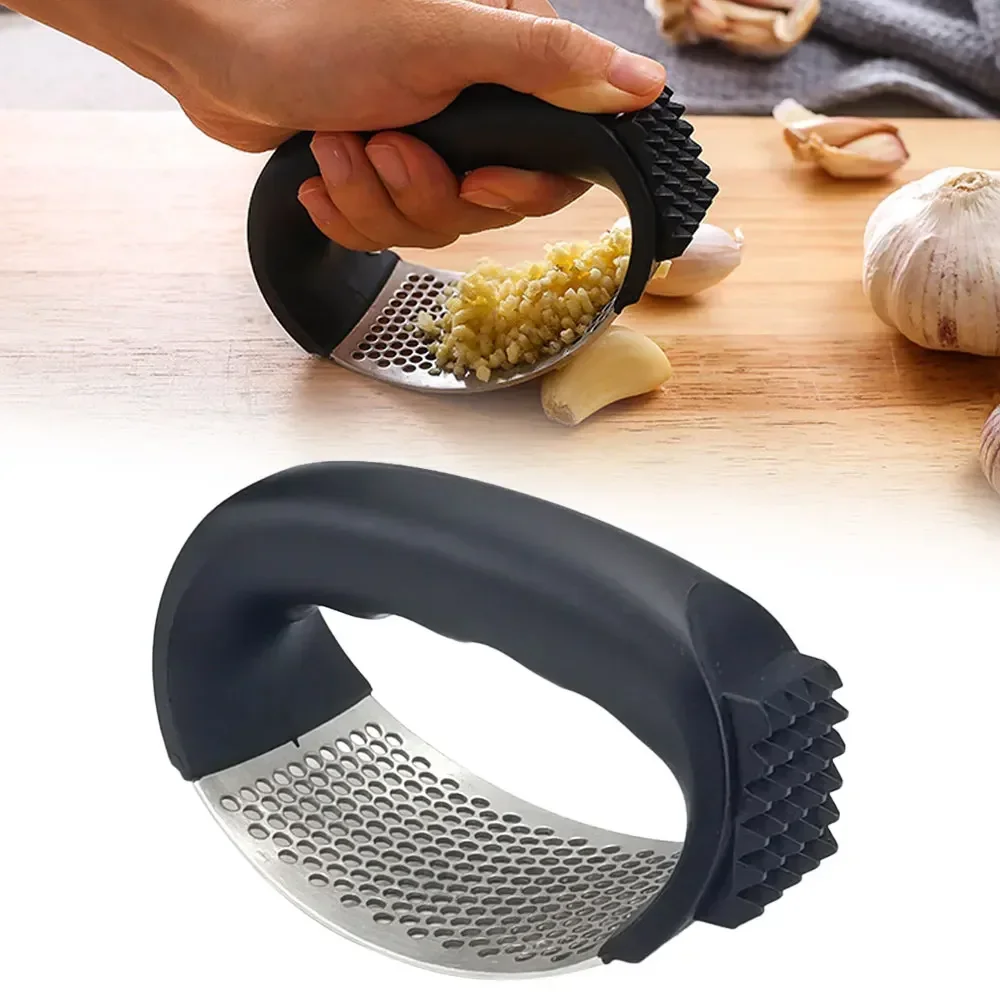 Kitchen Gadgets Vegetable Chopper - Прочный ручной измельчитель для чеснока из
