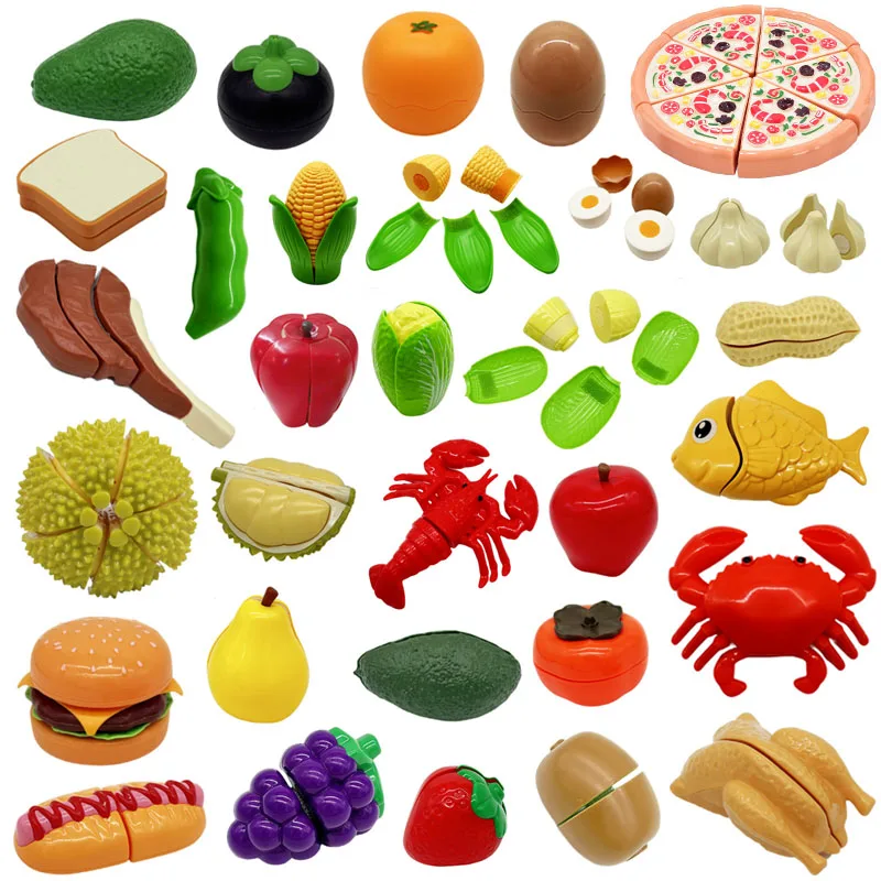 Kitchen Gadgets For Kids - Дом Монтессори, игра на режущие фрукты,