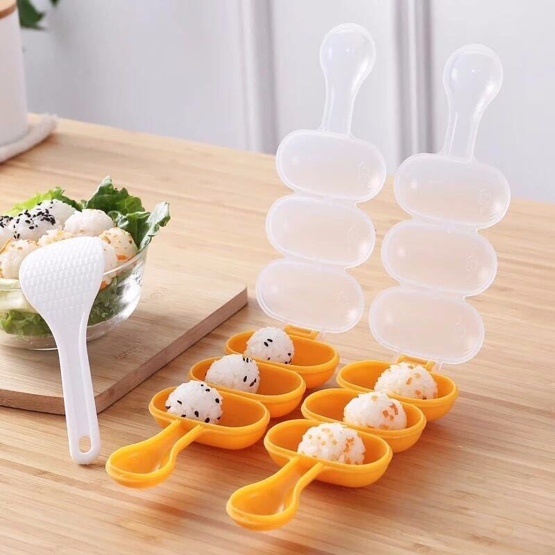 Kitchen Gadgets For Kids - Форма для приготовления онигири из ПП-пластика,