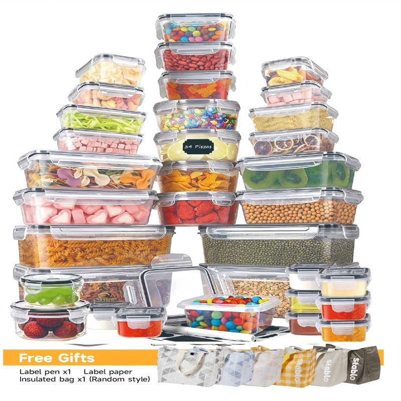 Kitchen Gadgets Organizer - Набор для хранения продуктов из 48