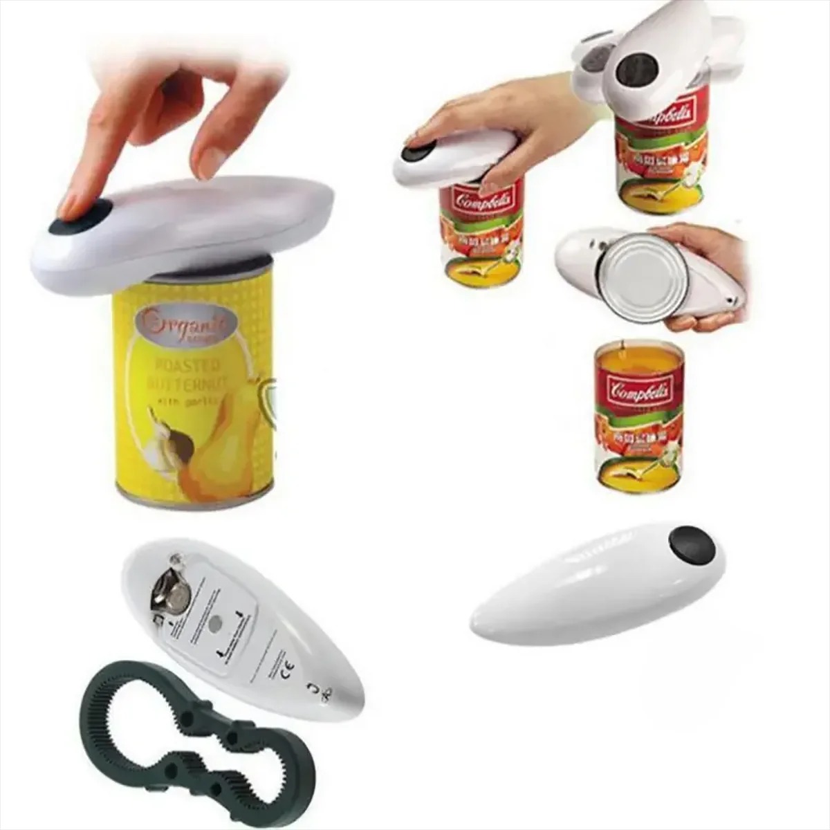 Kitchen Gadgets Electric - Электрический автоматический открыватель банок высокой мощности,