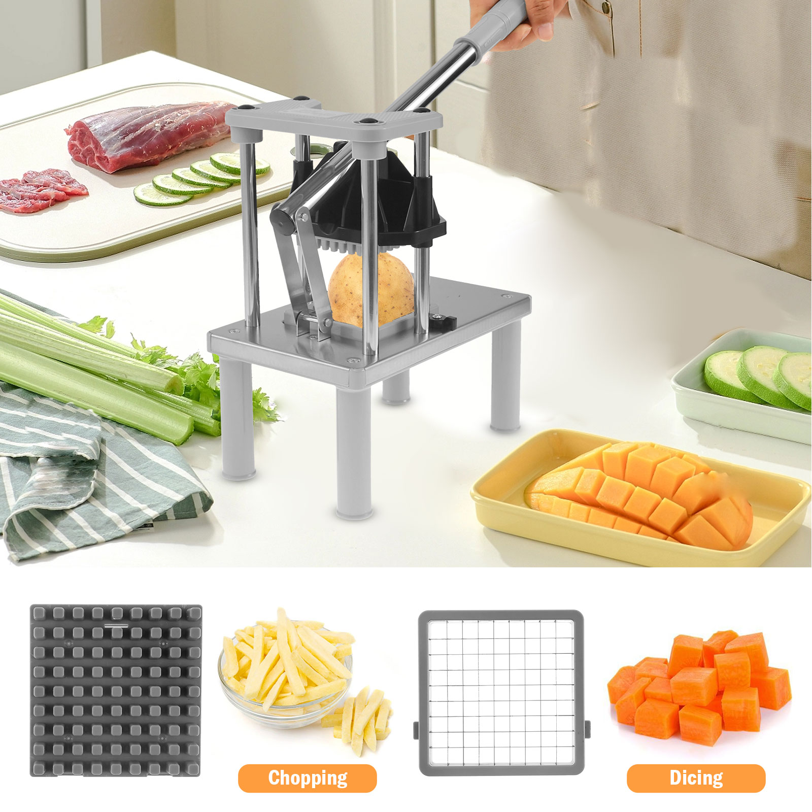 Коммерческий измельчитель овощ – обзор и цена Kitchen Gadgets Vegetable Chopper
