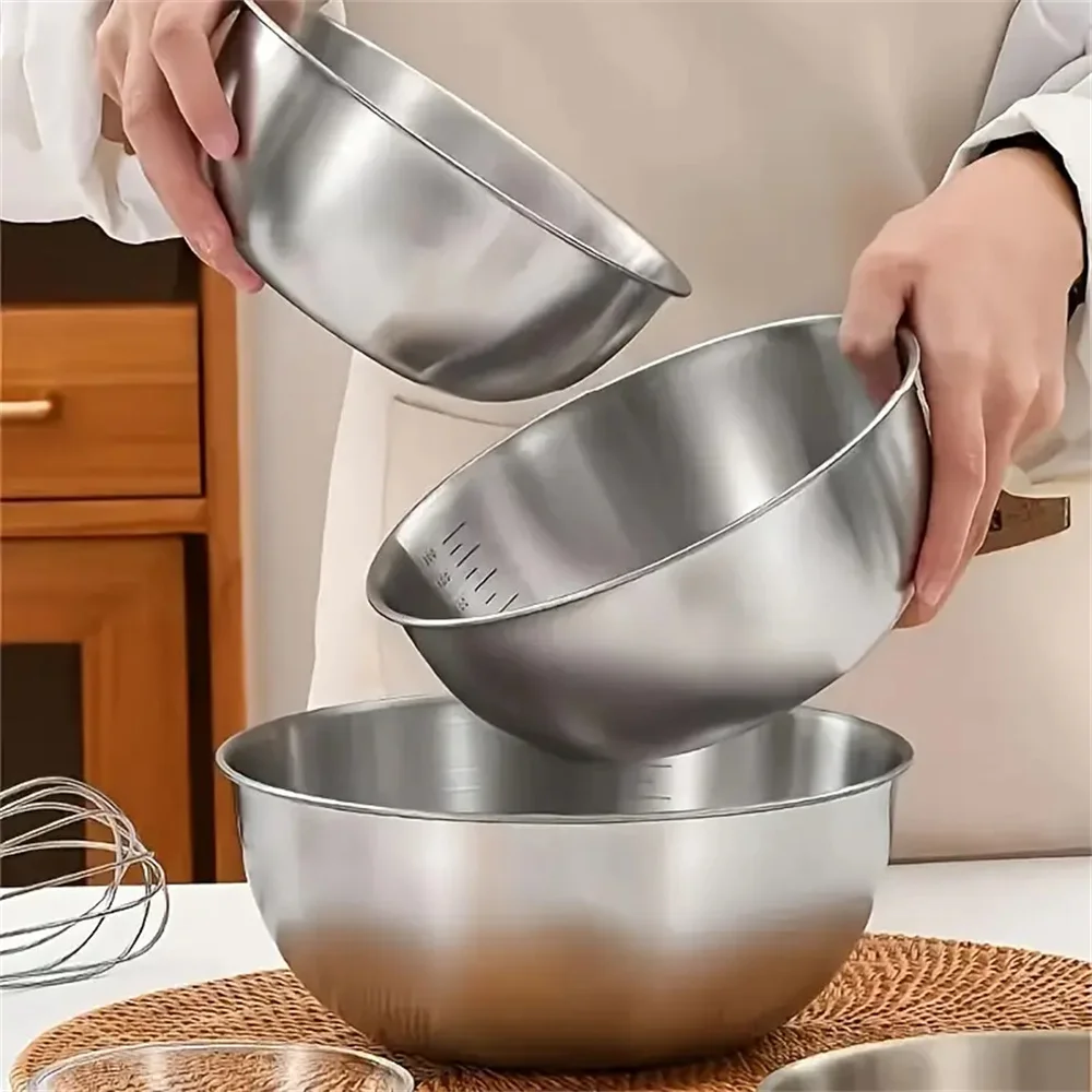 Набор из 3-х мисок из нержавею – обзор и цена Kitchen Gadgets Organizer