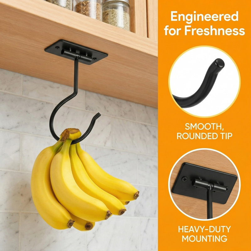 Черный металлический самоклеящ – обзор и цена Kitchen Gadgets Organizer