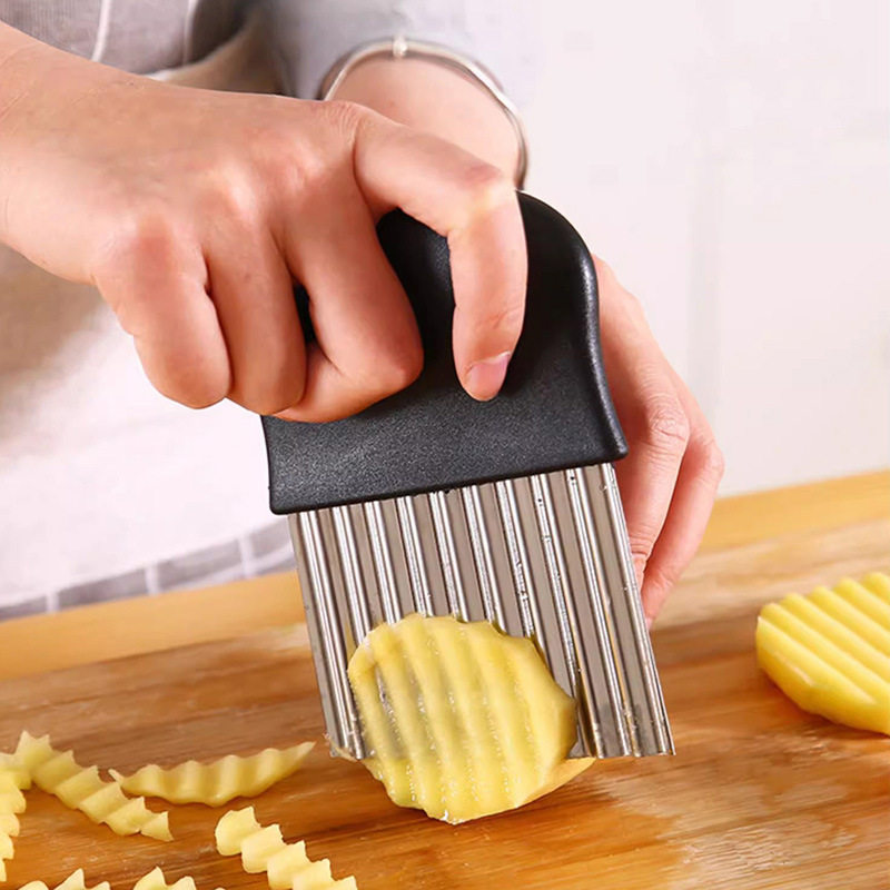 Нож для нарезки картофеля фри  – обзор и цена Kitchen Gadgets Vegetable Chopper